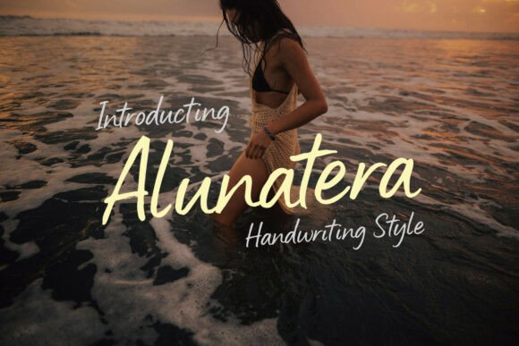 Alunatera Font for Modern Web Design