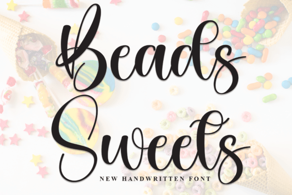 Beads Sweets: The Ultimate Script Font for Sweet Designs