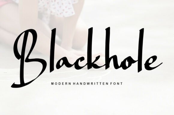 Blackhole Font for Modern Web Design