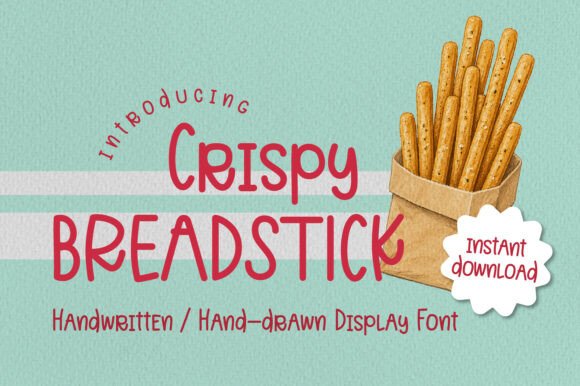 Crispy Breadstick Font for Scroll-Stopping Designs