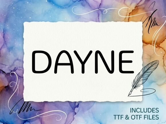 Dayne: A Modern Script Handwritten Font for Editors