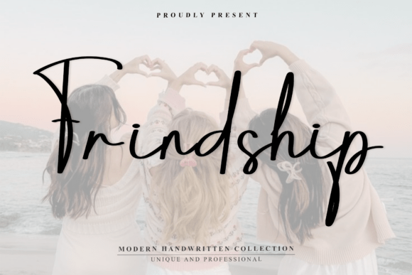 Frindship Font: Modern Minimalism for Web Design