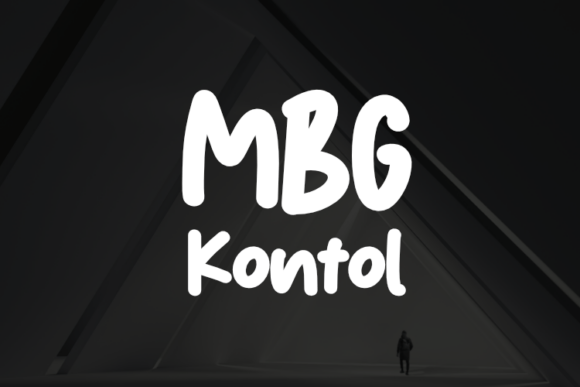 Mbg Kontol Typeface for Modern Web Design