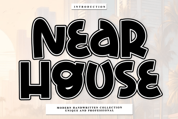 Near House: A Sweet Script Font for Crafters