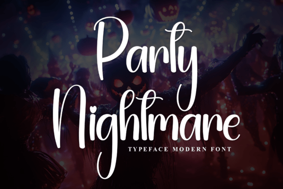 Party Nightmare Font for Bold Campaign Headlines