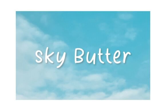 Sky Butter Font: Elevate Your Brand Identity
