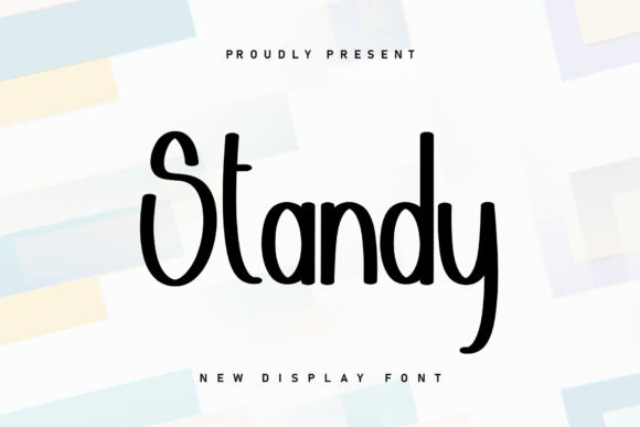 Standy: A Handwritten Typeface for Digital Design
