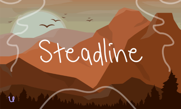 Steadline: A Handwritten Typeface for Editorial Calm