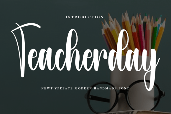 Teacherday Font: Elevate Social Graphics